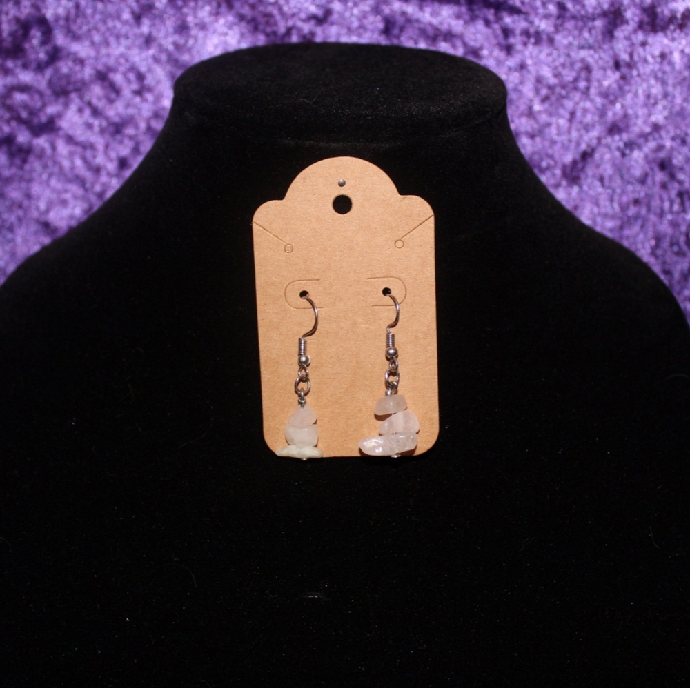 Boho Silver Handmade Earrings #23